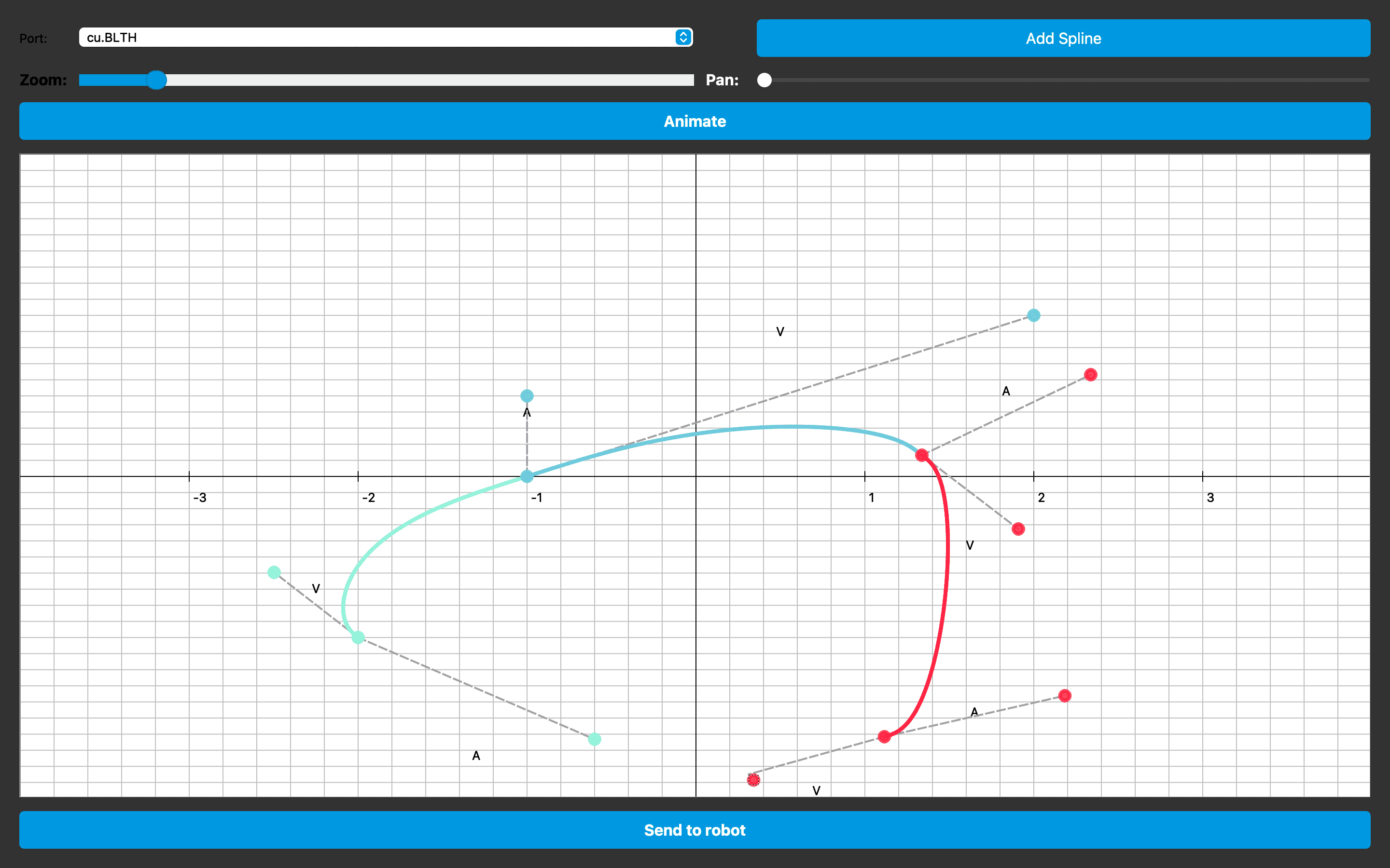 Curve Path Simulator project screenshot